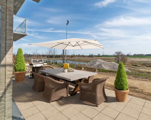 Egedal Stationsby - Dejlig 3-værelses lejebolig med privat terrasse og fantastisk grøn udsigt