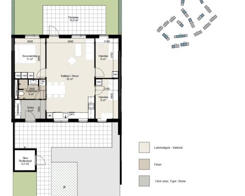 4 værelses hus i Middelfart