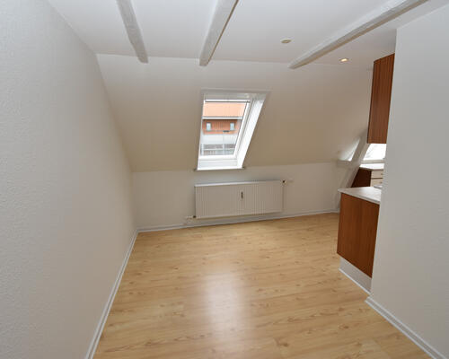 Charmerende taglejlighed med lys og moderne opgraderinger