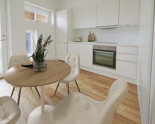 Skøn 2-værelses med terrasse og cykelafstand til Aarhus C