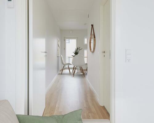 Skøn 2-værelses med terrasse og cykelafstand til Aarhus C