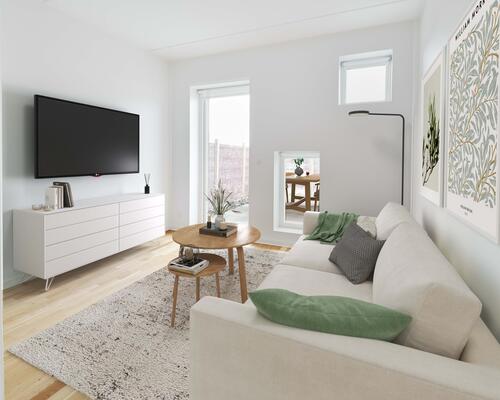 Skøn 2-værelses med terrasse og cykelafstand til Aarhus C