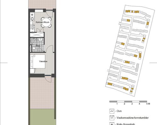 Skøn 2-værelses med terrasse og cykelafstand til Aarhus C