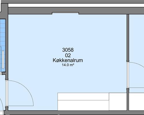 2 værelses lejlighed i Sæby