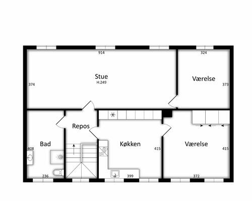 3 værelses lejlighed i Præstø