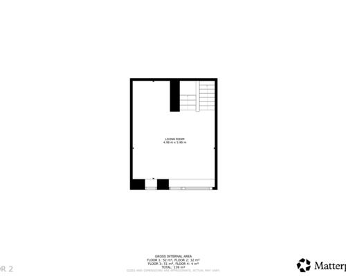 3 værelses hus i København S