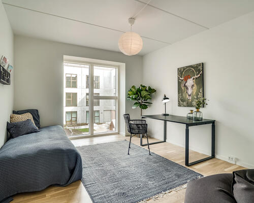 Flot 4-værelses lejlighed i Lyngby