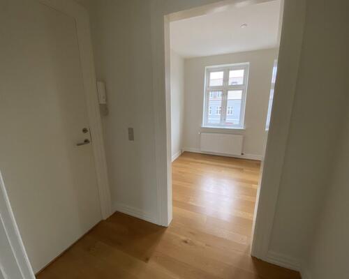 2-værelses renoveret lejlighed i centrum