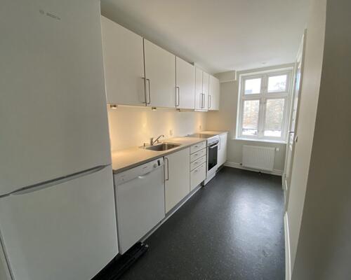 2-værelses renoveret lejlighed i centrum