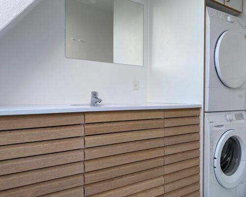 Penthouselejlighed med loft til kip, altan og en fantastisk udsigt- 90 Kvm