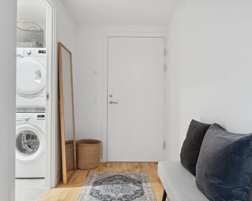 Skøn dele 3'er med altan