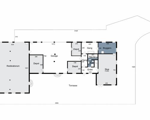 8 værelses hus i Helsinge