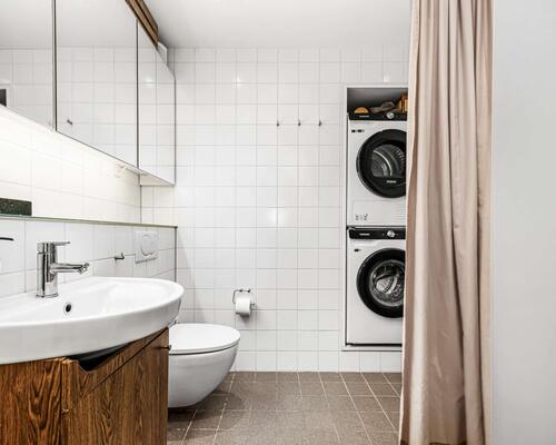 Arkitekttegnet lejlighed i V huset | København S.