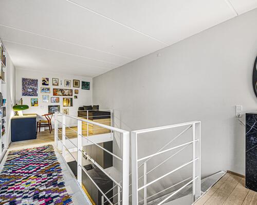 Arkitekttegnet lejlighed i V huset | København S.