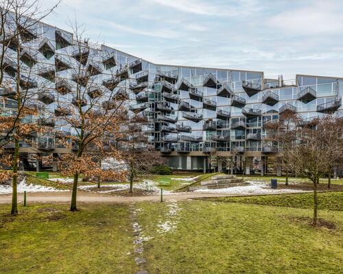 Arkitekttegnet lejlighed i V huset | København S.