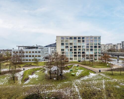 Arkitekttegnet lejlighed i V huset | København S.