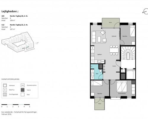 4 værelses lejlighed i København SV