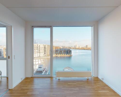 Privat tagterrasse og skøn udsigt til kanalerne