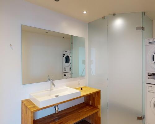 Privat tagterrasse og skøn udsigt til kanalerne