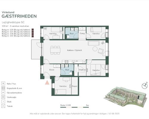 4 værelses lejlighed i Albertslund