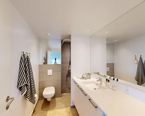 Rummelig 3-værelses lejlighed med stor terrasse