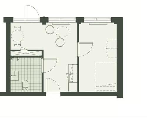 2 værelses lejlighed i Odense V