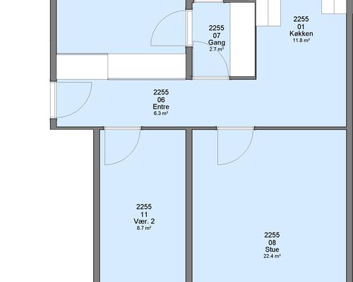 4 værelses lejlighed i Ringsted