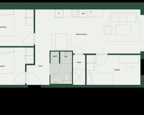 4 værelses lejlighed i Odense V