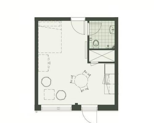1 værelses lejlighed i Odense V