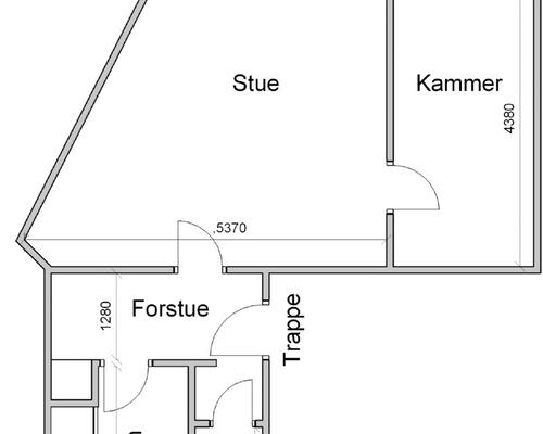 2 værelses lejlighed i Randers