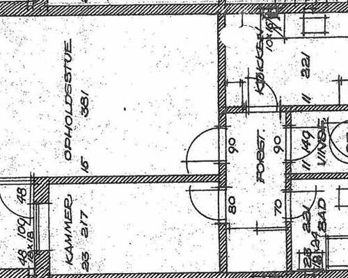 2 værelses lejlighed i Middelfart