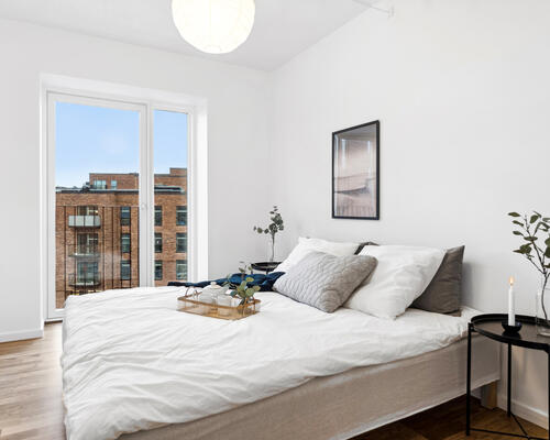 Skøn 3-værelses lejlighed med altan.