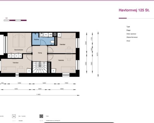 5 værelses lejlighed i Hedehusene