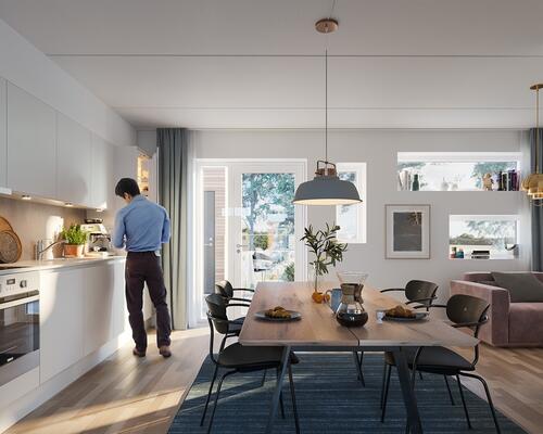 3 værelses lejlighed i Århus N