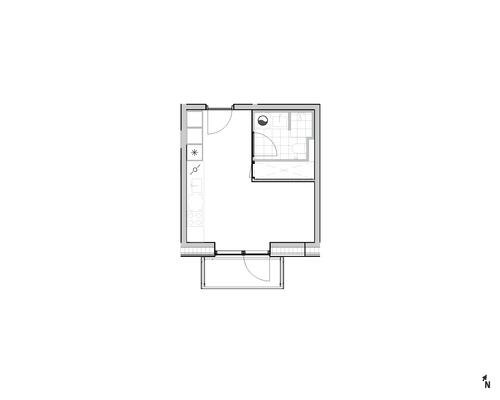 1 værelses lejlighed i Risskov