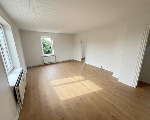 Stor lejlighed med egen tagterrasse i Ulbjerg