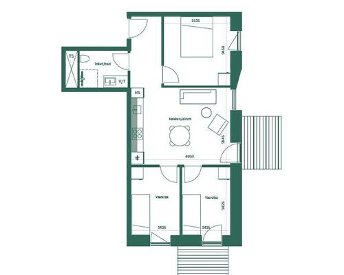 HELT UNIK 4-VÆRELSES LEJLIGHED MED 2 ALTANER I AARHUS C