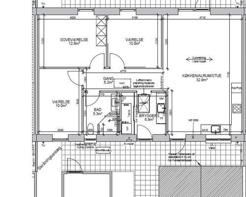 4 værelses hus i Haderslev