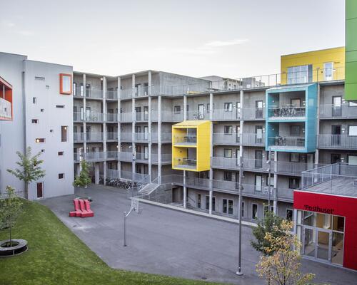 Lys 2-værelses studiebolig på Eternitten i Aalborg