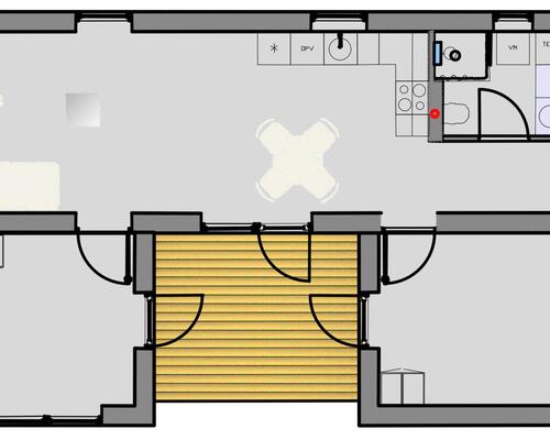 3 værelses hus i Tørring