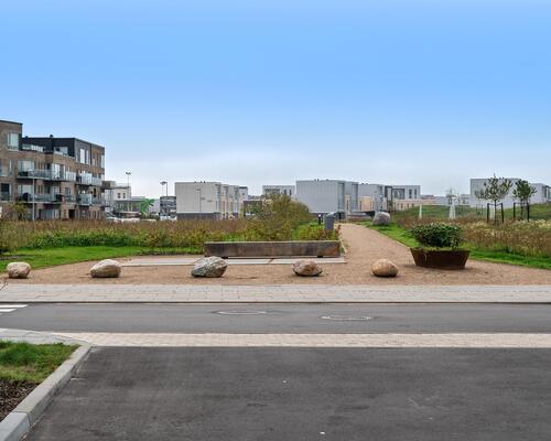 Rummelig lejlighed med moderne indretning i Aalborg