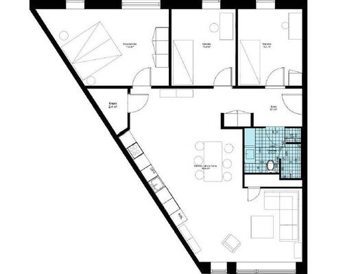 4 værelses lejlighed i Århus V