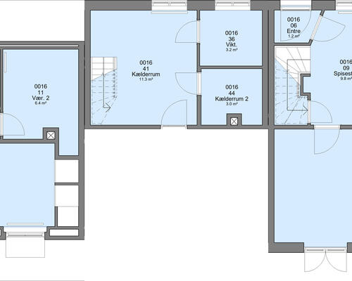 3 værelses lejlighed i Hundested