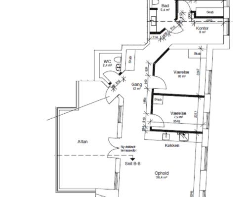 4 værelses lejlighed i Kolding