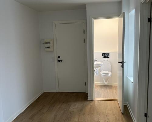 Nyistandsat 4 vær. lejlighed i midtbyen.