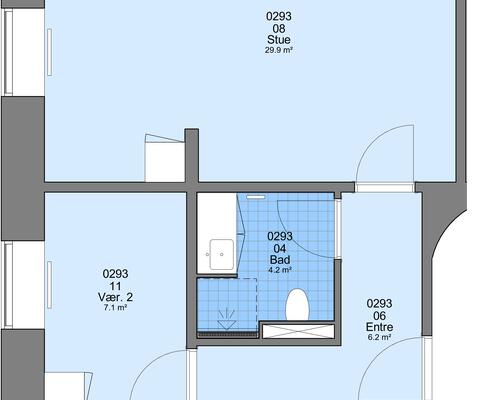 3 værelses lejlighed i Frederikshavn