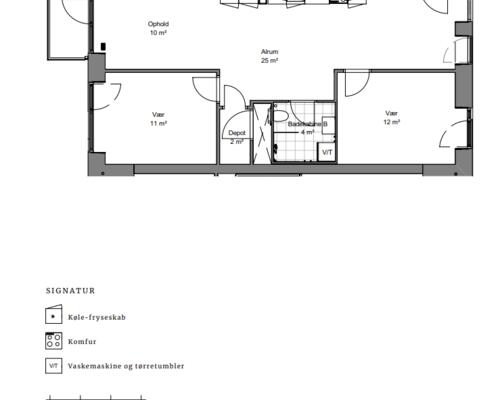 3 værelses lejlighed i Århus N