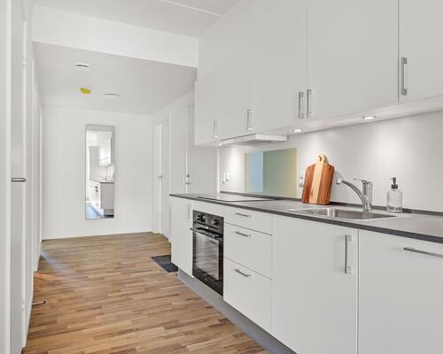 Topmoderne 3-vær. i Gartnerbyen!