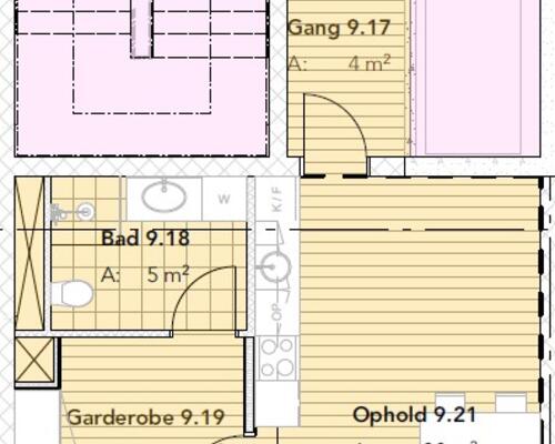 2 værelses lejlighed i Viborg