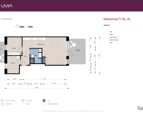3 værelses lejlighed i Hedehusene